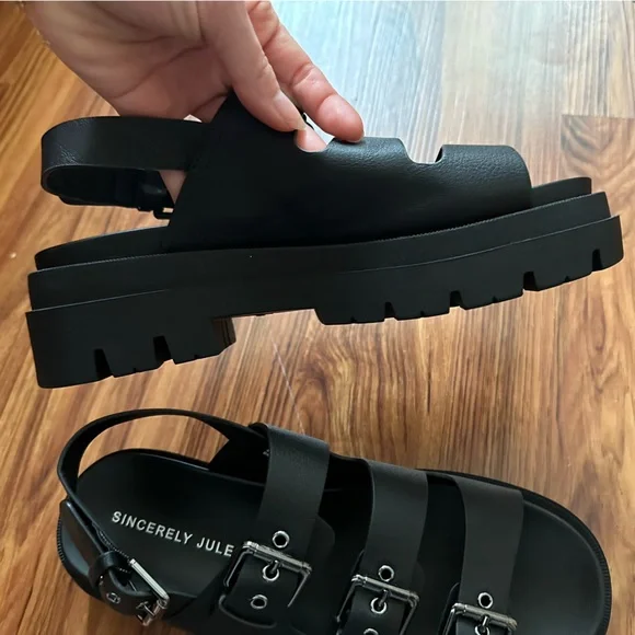Y2K Sincerely Jules Sandals Size 8 - Picture 3 of 5